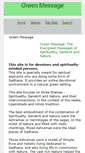 Mobile Screenshot of greenmesg.org