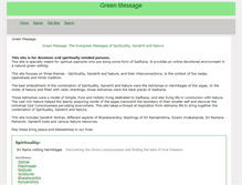 Tablet Screenshot of greenmesg.org